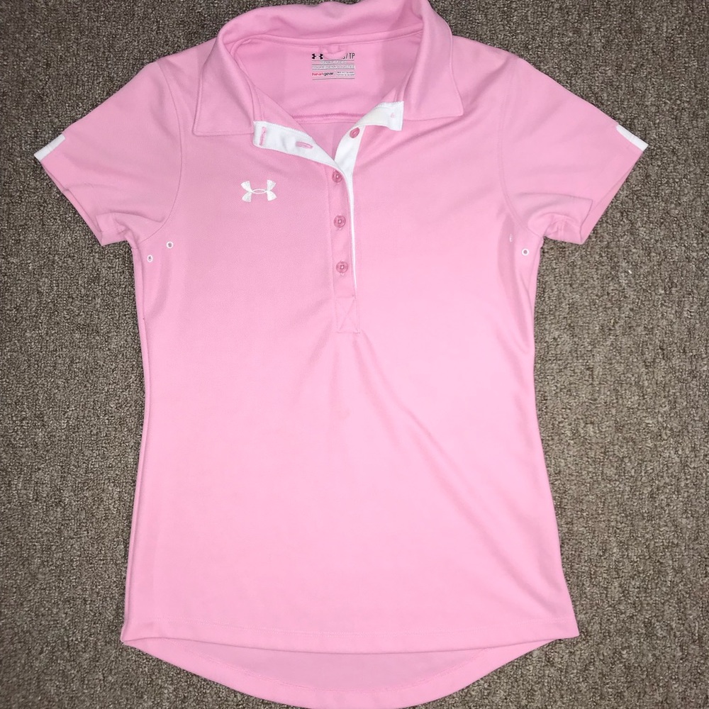 Pink Golf Polo